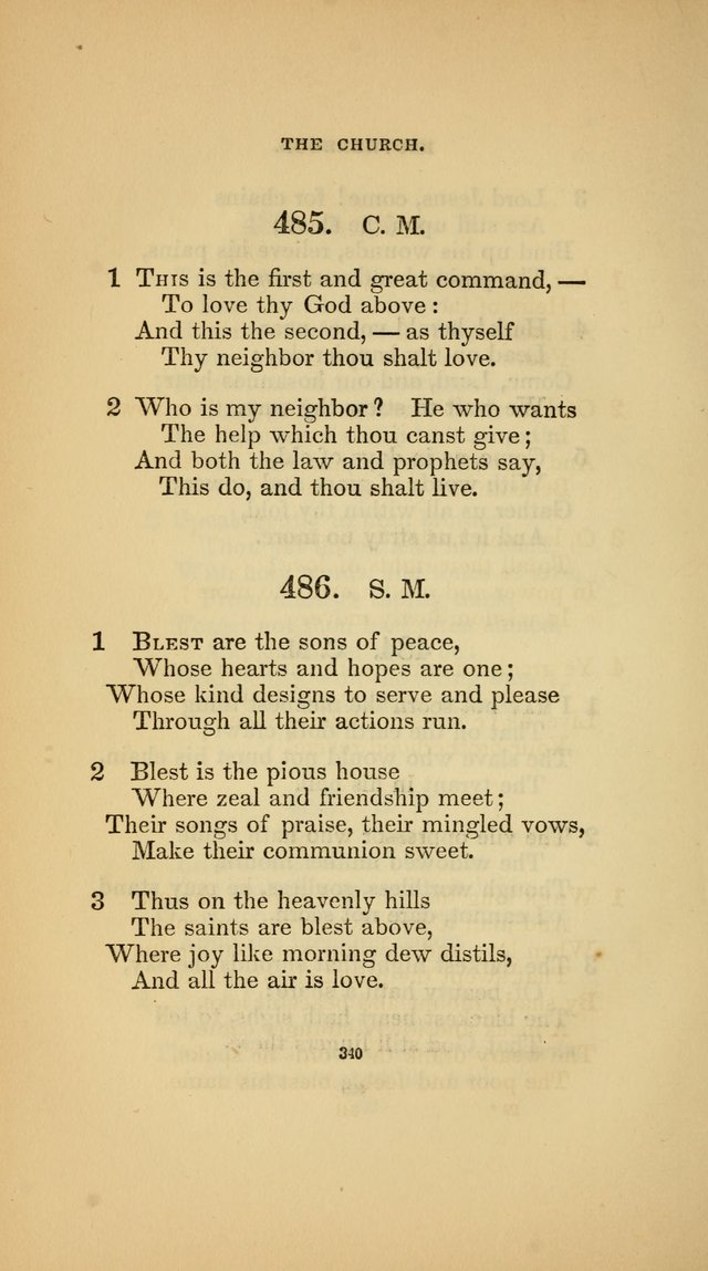 Hymns for the Church of Christ (3rd thousand) page 340