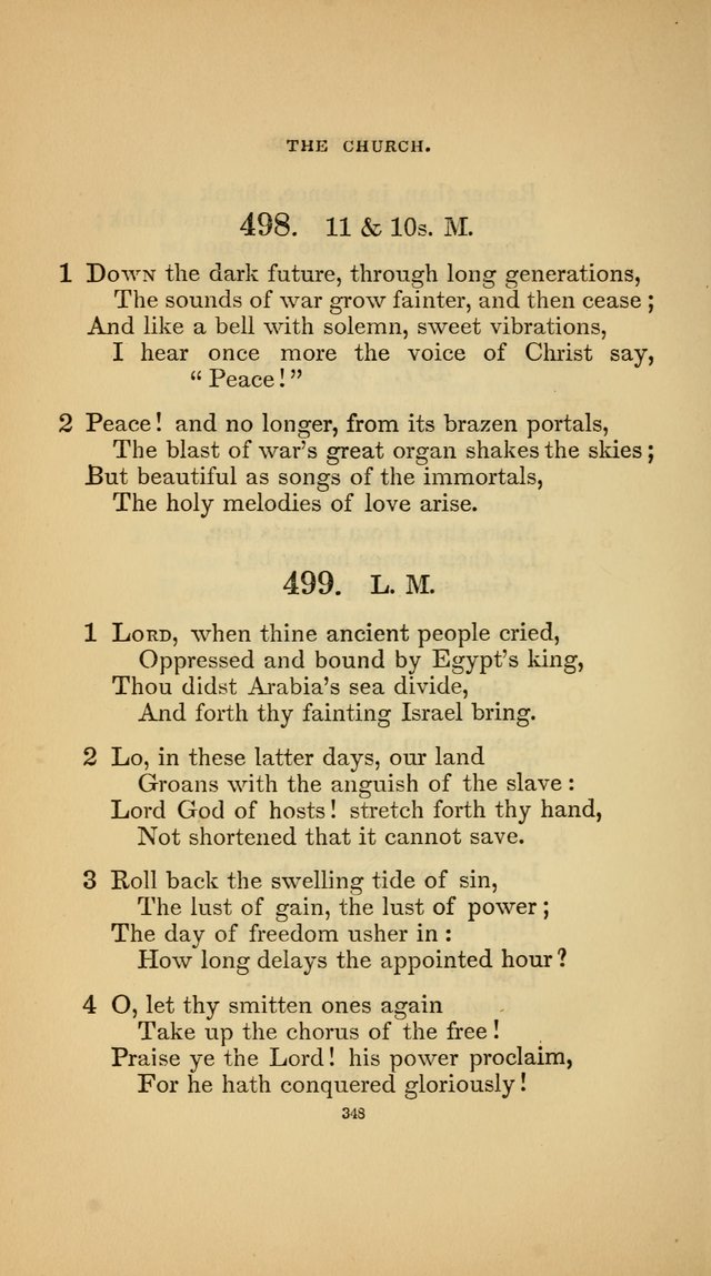 Hymns for the Church of Christ (3rd thousand) page 348