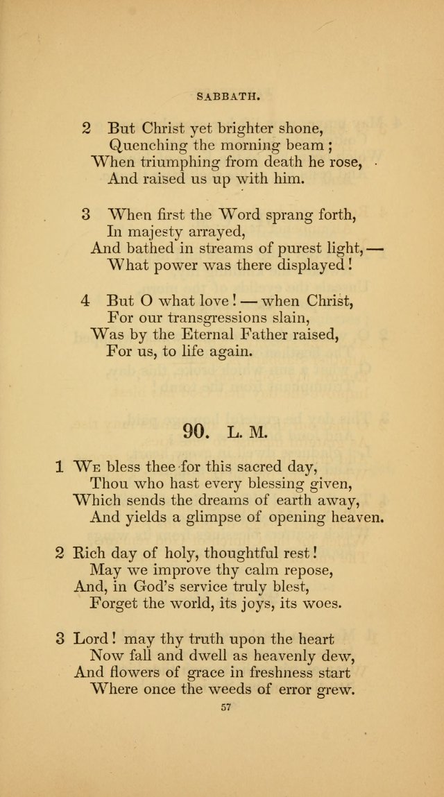 Hymns for the Church of Christ (3rd thousand) page 57