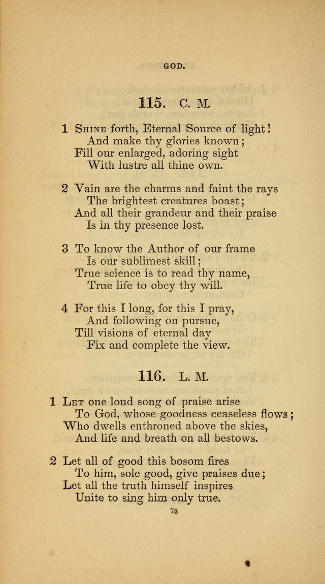 Hymns for the Church of Christ (3rd thousand) page 78