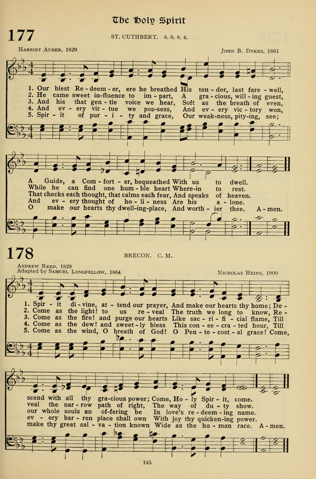 Hymns for the Living Age page 145