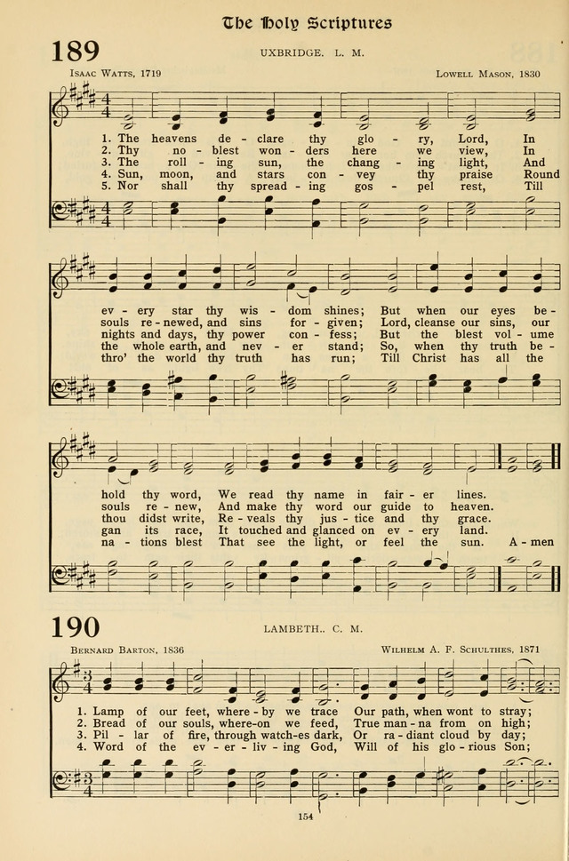 Hymns for the Living Age page 154