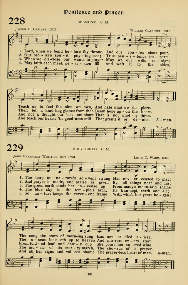 Hymns for the Living Age page 181