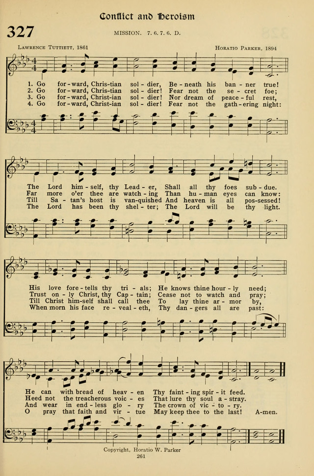 Hymns for the Living Age page 261