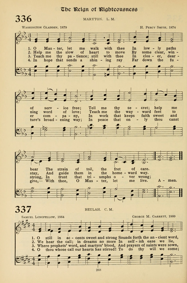 Hymns for the Living Age page 268