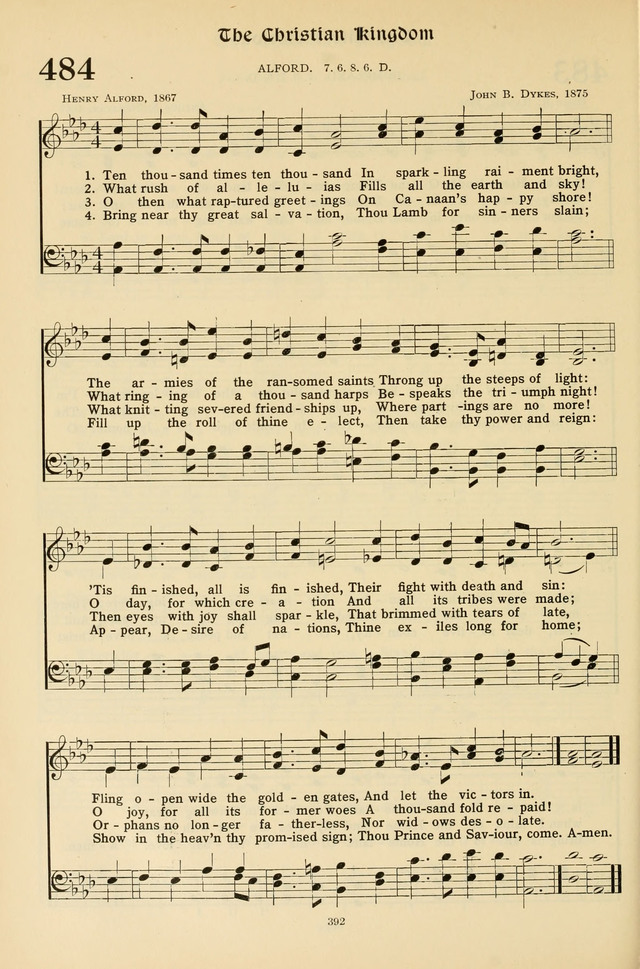 Hymns for the Living Age page 392