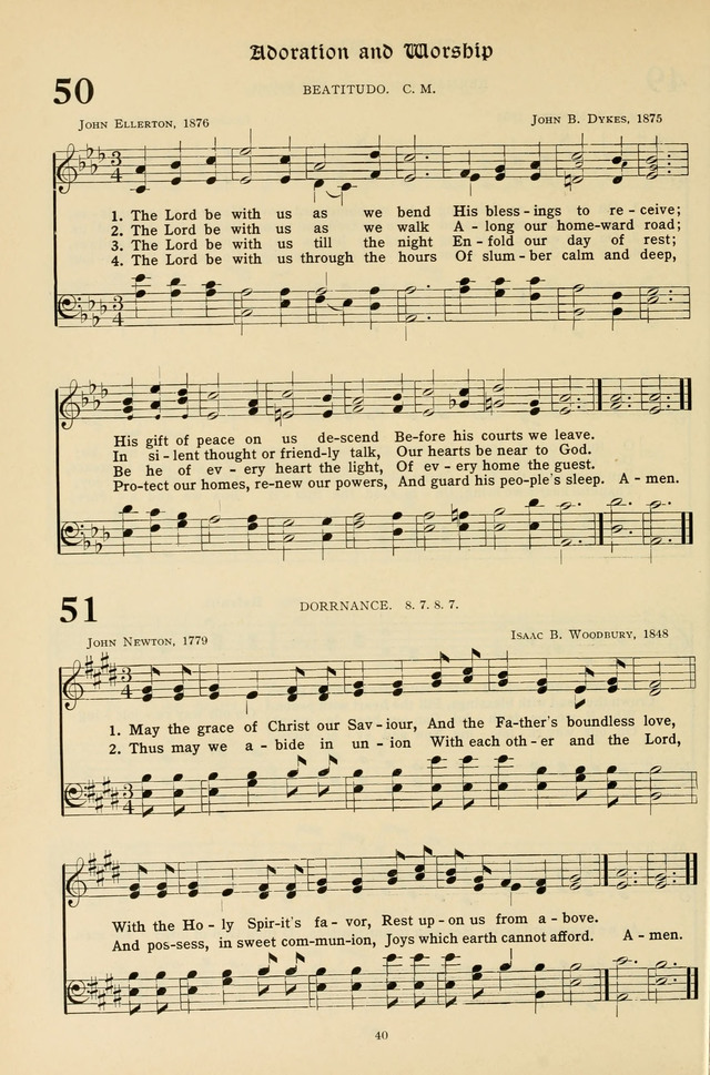 Hymns for the Living Age page 40