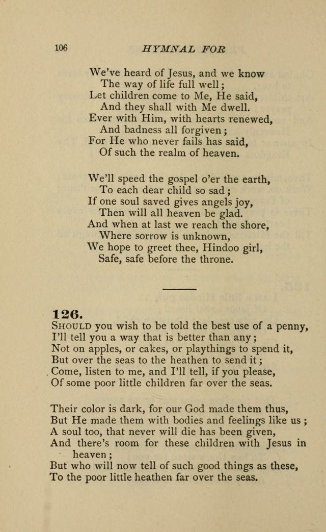 Hymnal for Primary Classes: a collection of hymns and tunes, recitations and exercises, being a manual for primary Sunday-schools (Words ed.) page 103