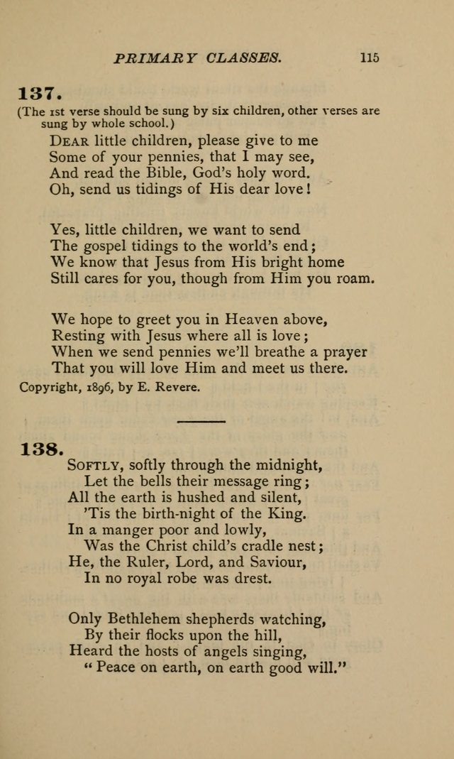 Hymnal for Primary Classes: a collection of hymns and tunes, recitations and exercises, being a manual for primary Sunday-schools (Words ed.) page 112