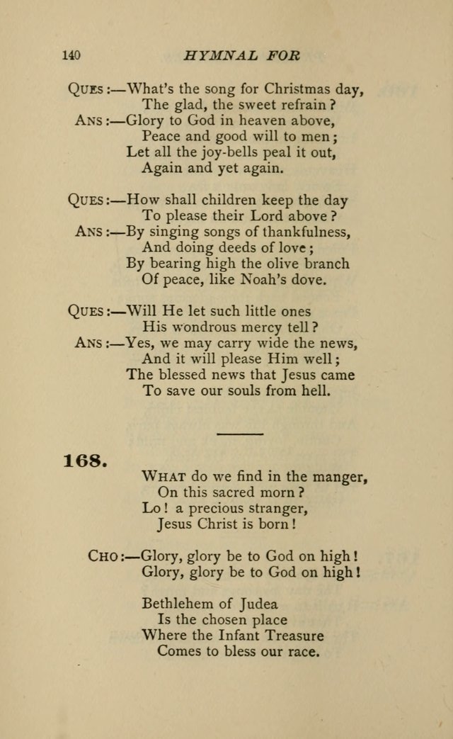 Hymnal for Primary Classes: a collection of hymns and tunes, recitations and exercises, being a manual for primary Sunday-schools (Words ed.) page 137