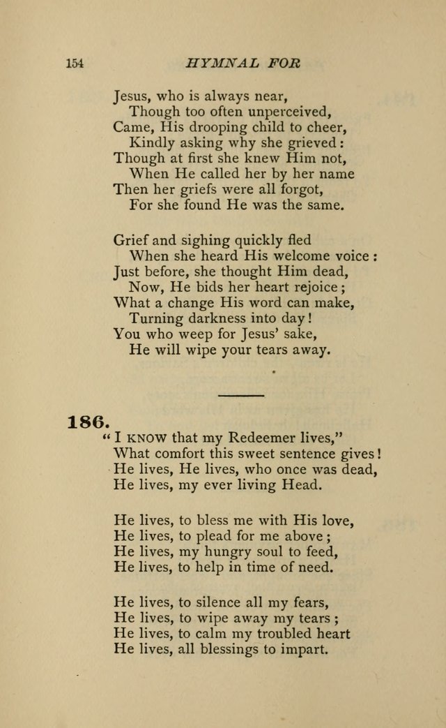 Hymnal for Primary Classes: a collection of hymns and tunes, recitations and exercises, being a manual for primary Sunday-schools (Words ed.) page 151