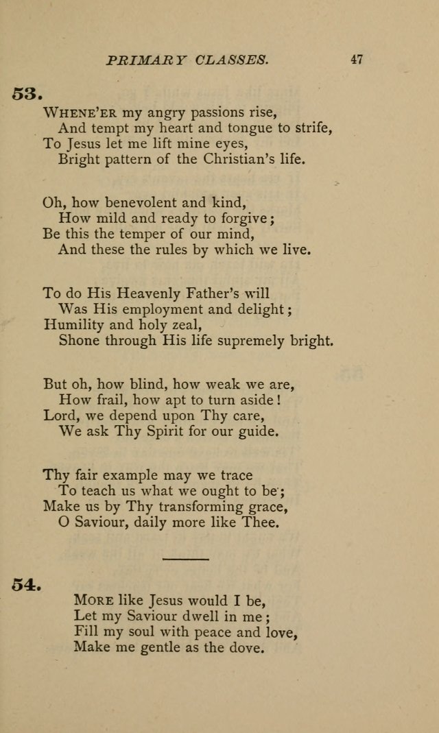Hymnal for Primary Classes: a collection of hymns and tunes, recitations and exercises, being a manual for primary Sunday-schools (Words ed.) page 44