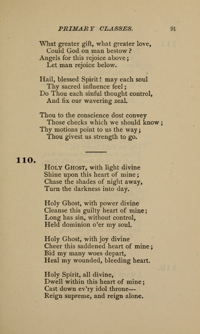 Hymnal for Primary Classes: a collection of hymns and tunes, recitations and exercises, being a manual for primary Sunday-schools (Words ed.) page 88