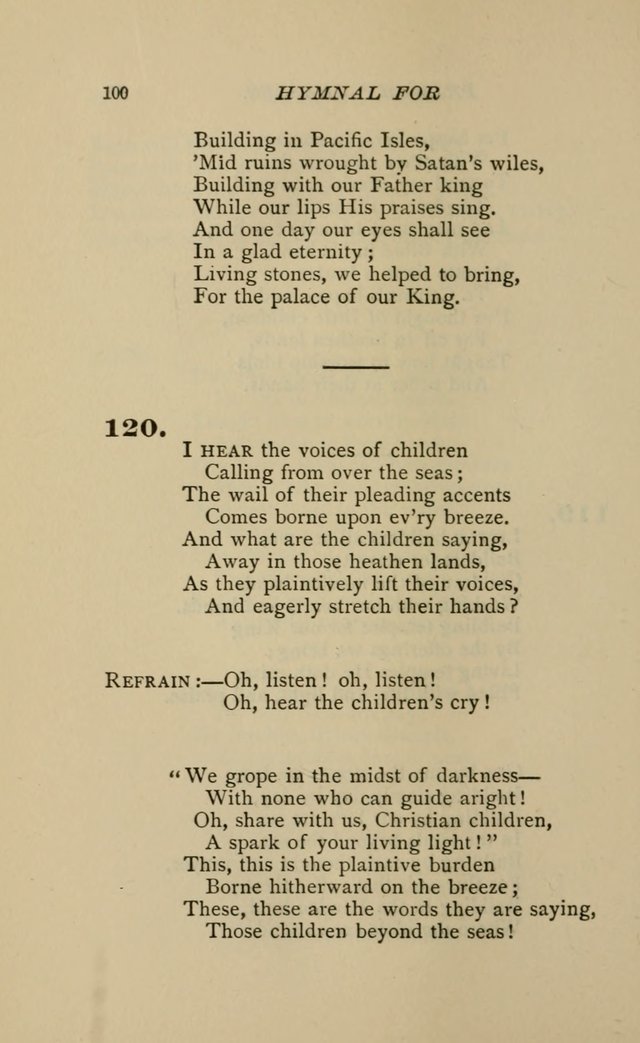 Hymnal for Primary Classes: a collection of hymns and tunes, recitations and exercises, being a manual for primary Sunday-schools (Words ed.) page 97