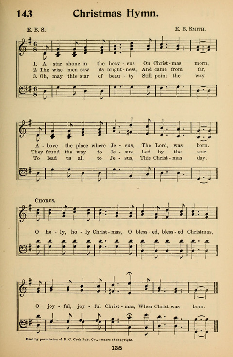 Hymnal for Primary Classes: a collection of hymns and tunes, recitations and exercises, being a manual for primary Sunday-schools (With Tunes)) page 135