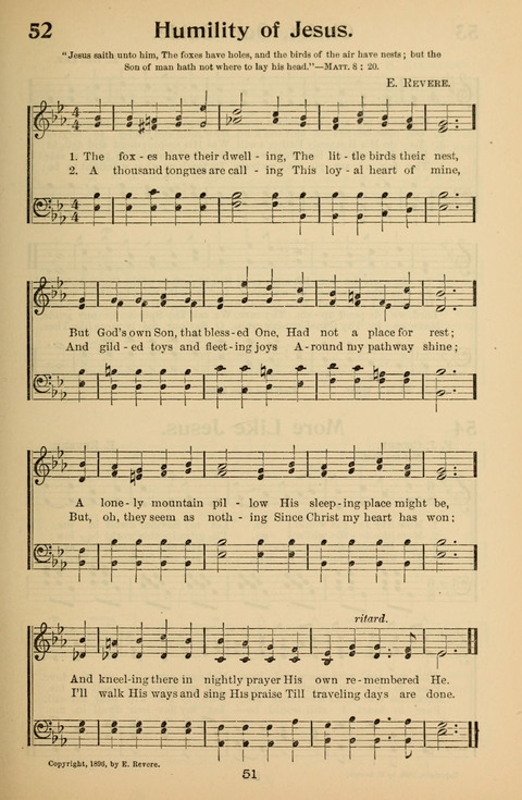 Hymnal for Primary Classes: a collection of hymns and tunes, recitations and exercises, being a manual for primary Sunday-schools (With Tunes)) page 51