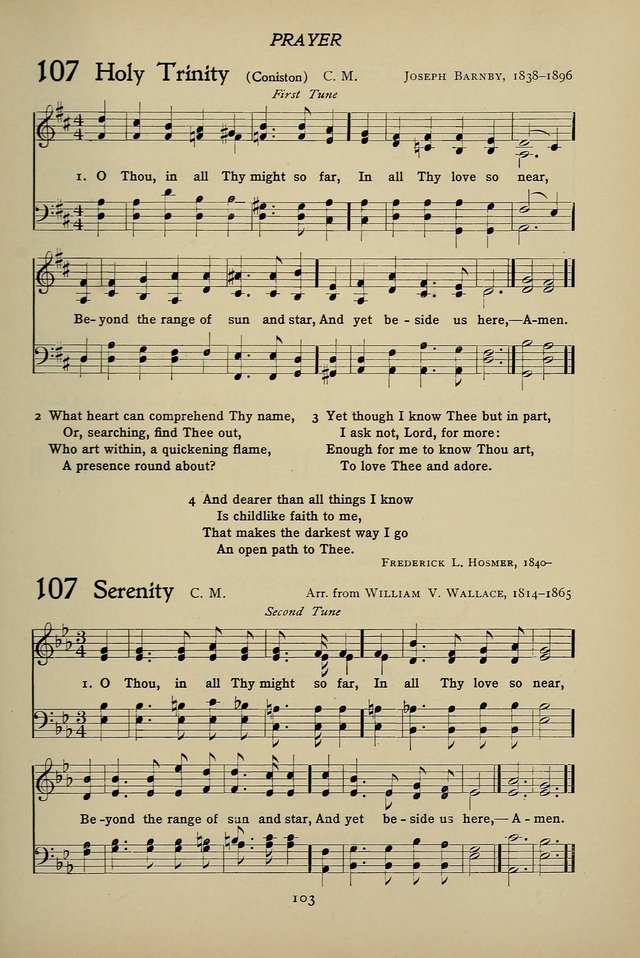Hymns for Schools and Colleges page 103
