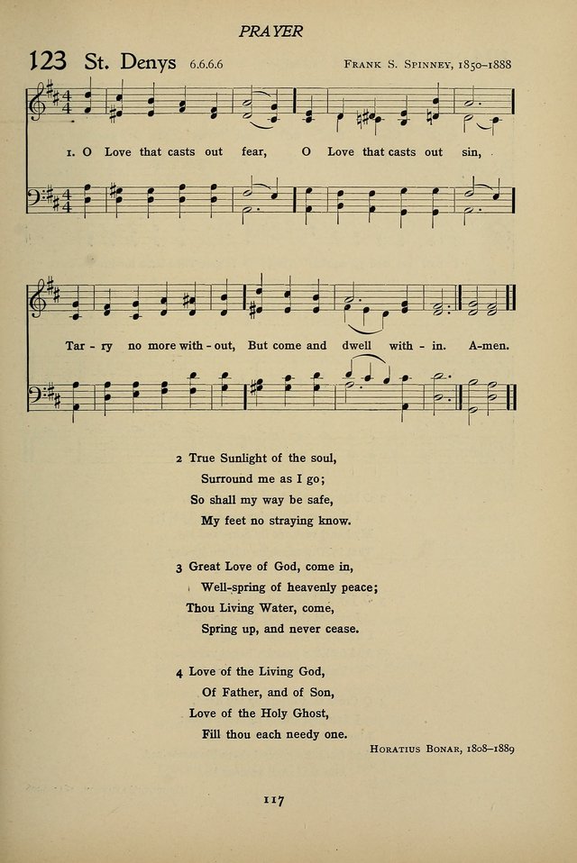 Hymns for Schools and Colleges page 117