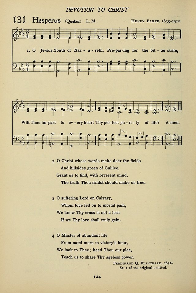 Hymns for Schools and Colleges page 124