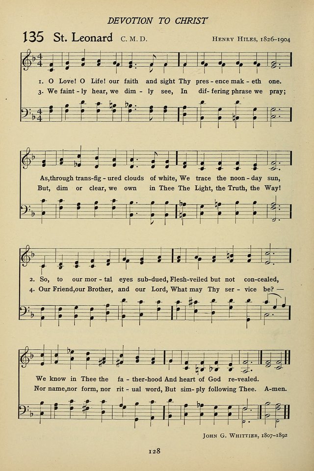 Hymns for Schools and Colleges page 128