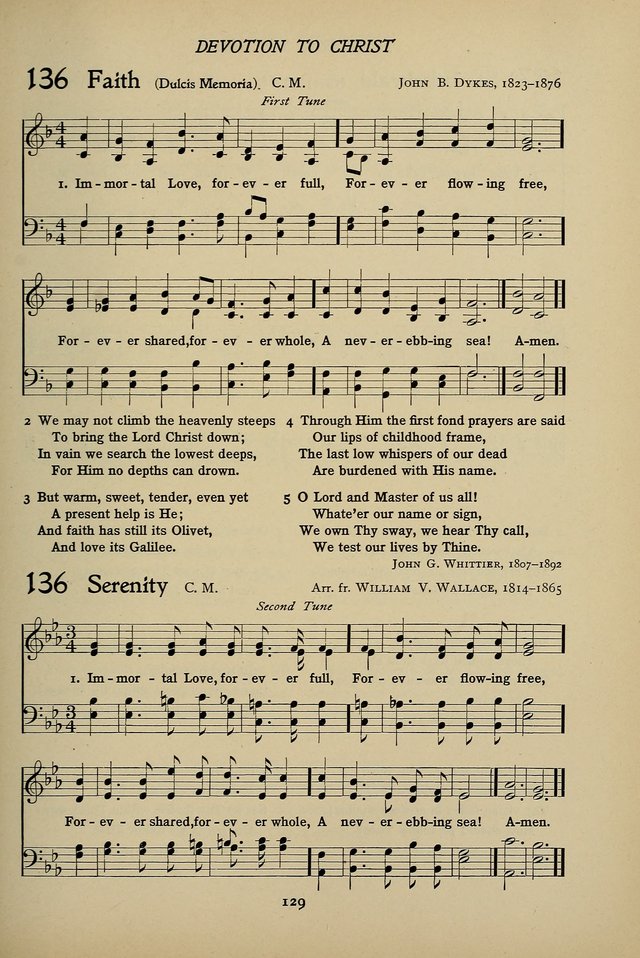 Hymns for Schools and Colleges page 129