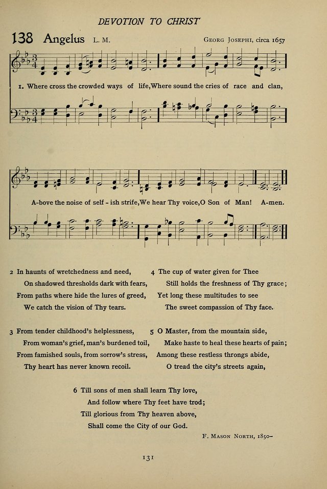 Hymns for Schools and Colleges page 131