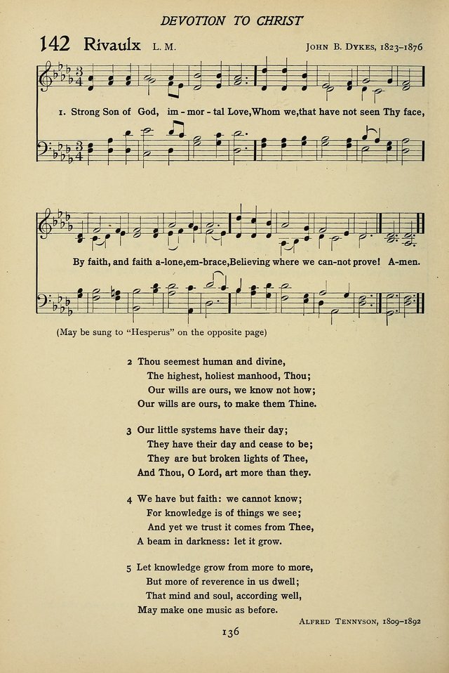 Hymns for Schools and Colleges page 136