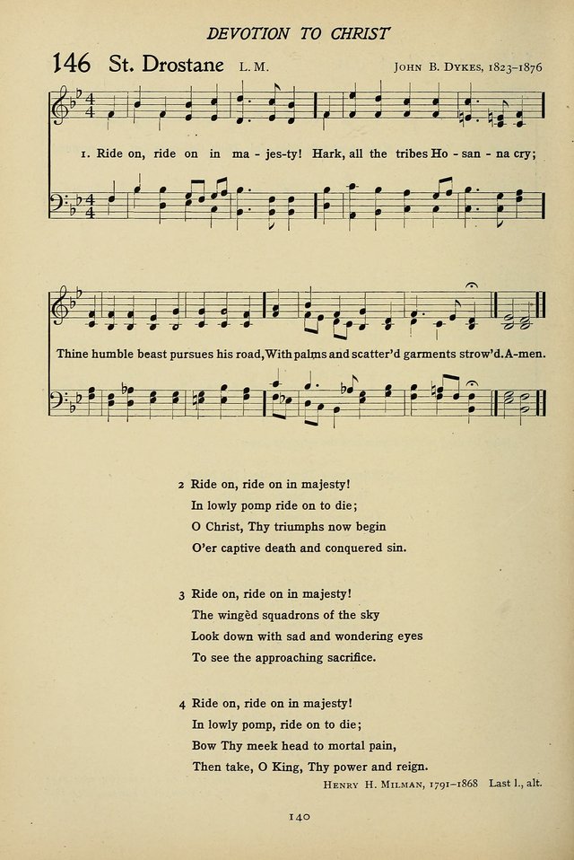 Hymns for Schools and Colleges page 140