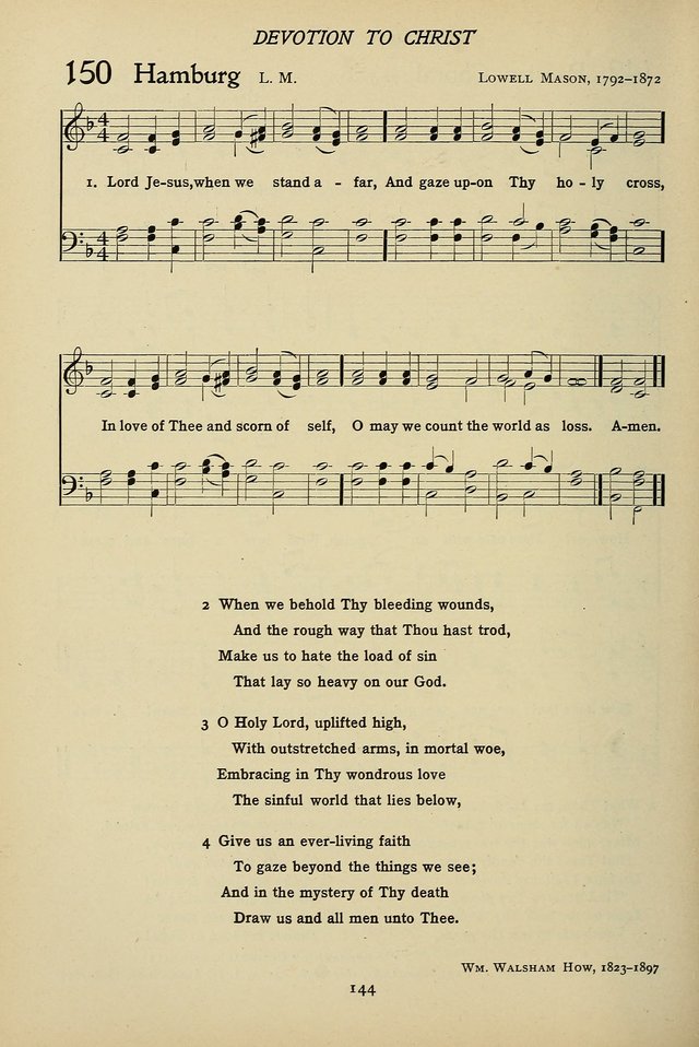 Hymns for Schools and Colleges page 144