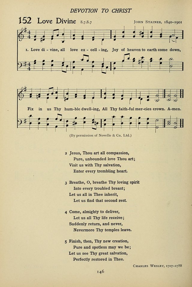 Hymns for Schools and Colleges page 146