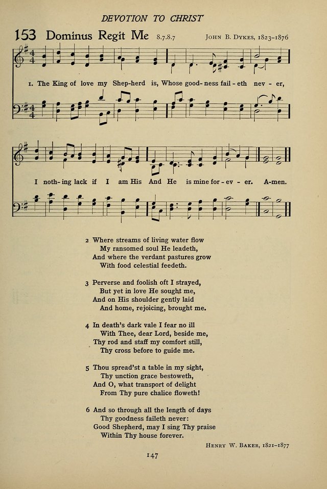 Hymns for Schools and Colleges page 147