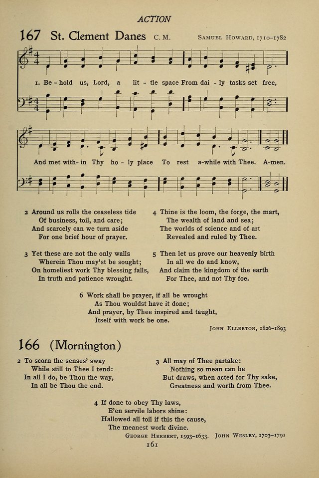 Hymns for Schools and Colleges page 161