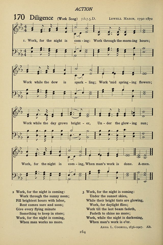 Hymns for Schools and Colleges page 164