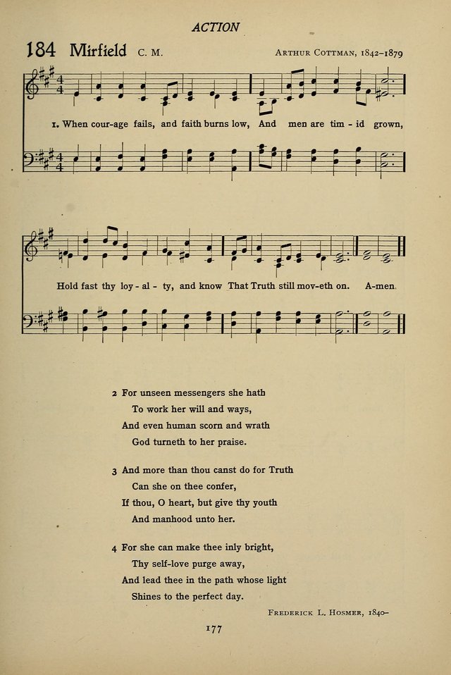 Hymns for Schools and Colleges page 177
