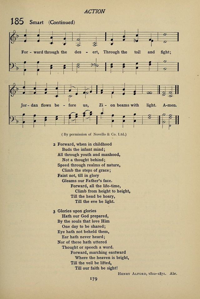 Hymns for Schools and Colleges page 179