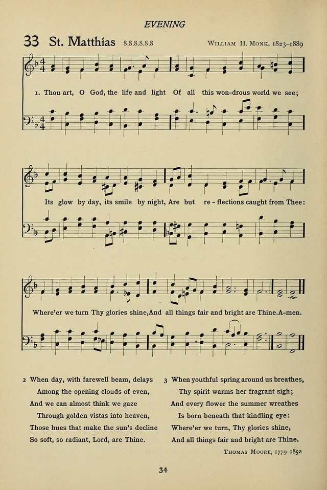 Hymns for Schools and Colleges page 34