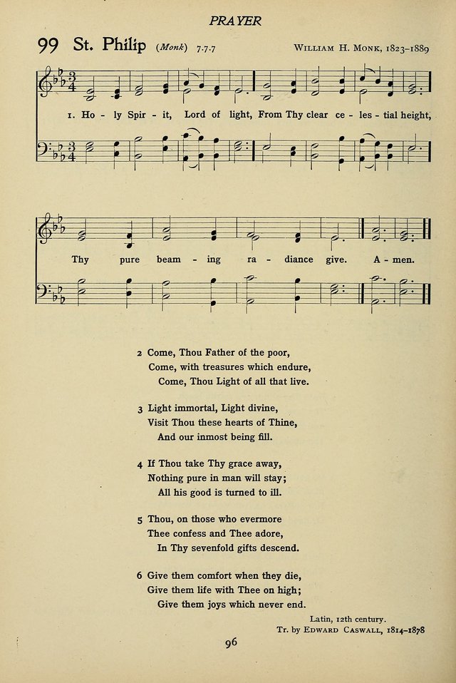 Hymns for Schools and Colleges page 96