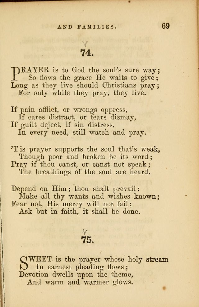 Hymns for Schools and Families page 69