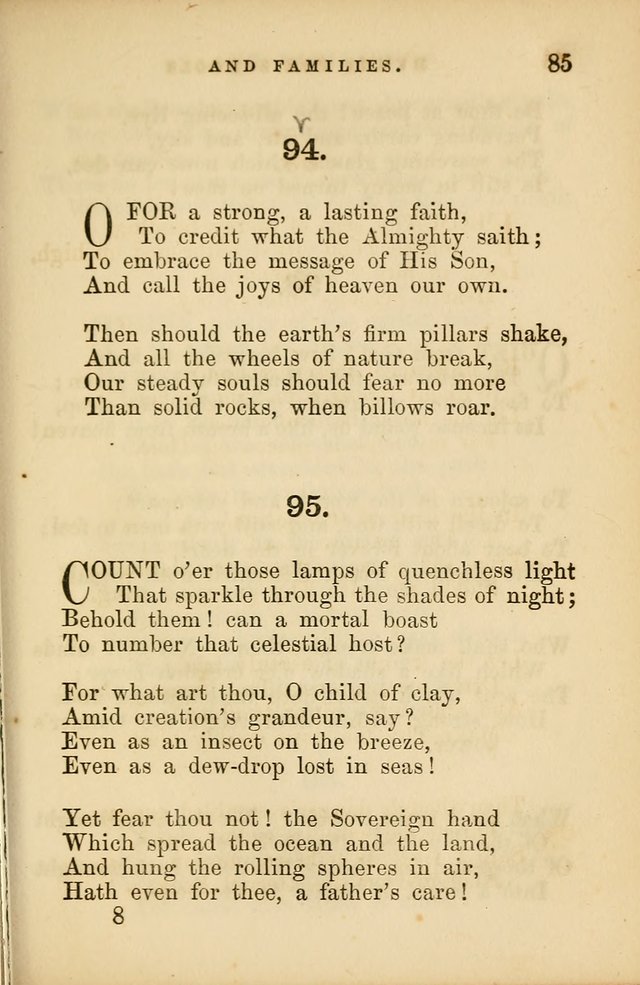 Hymns for Schools and Families page 85