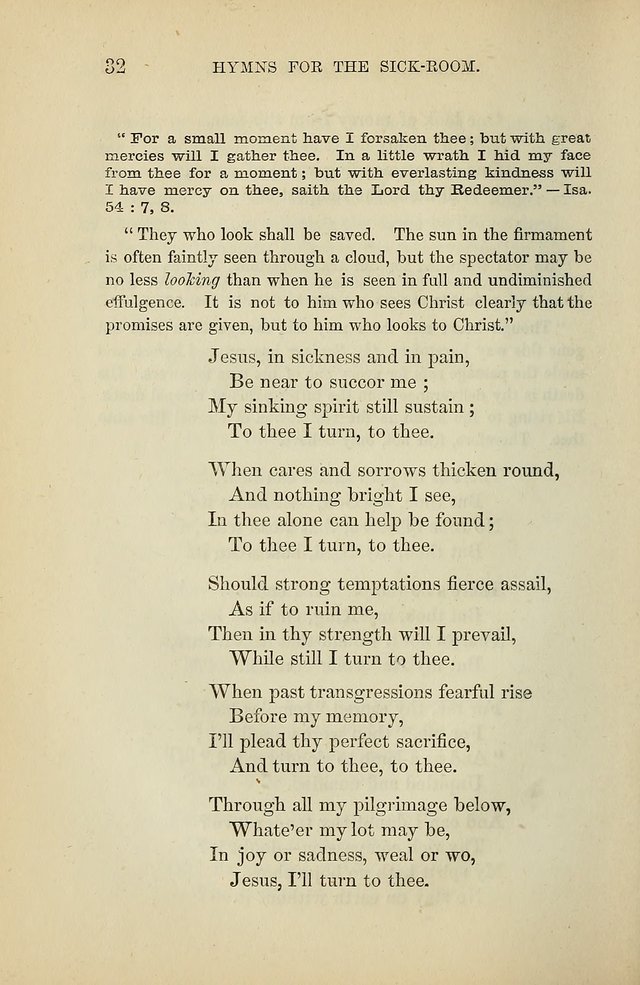Hymns for the Sick-Room page 32