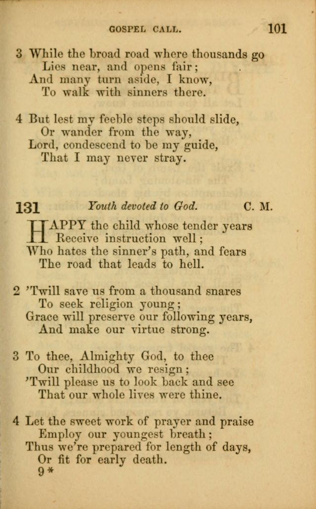 Hymns for Sunday Schools page 101