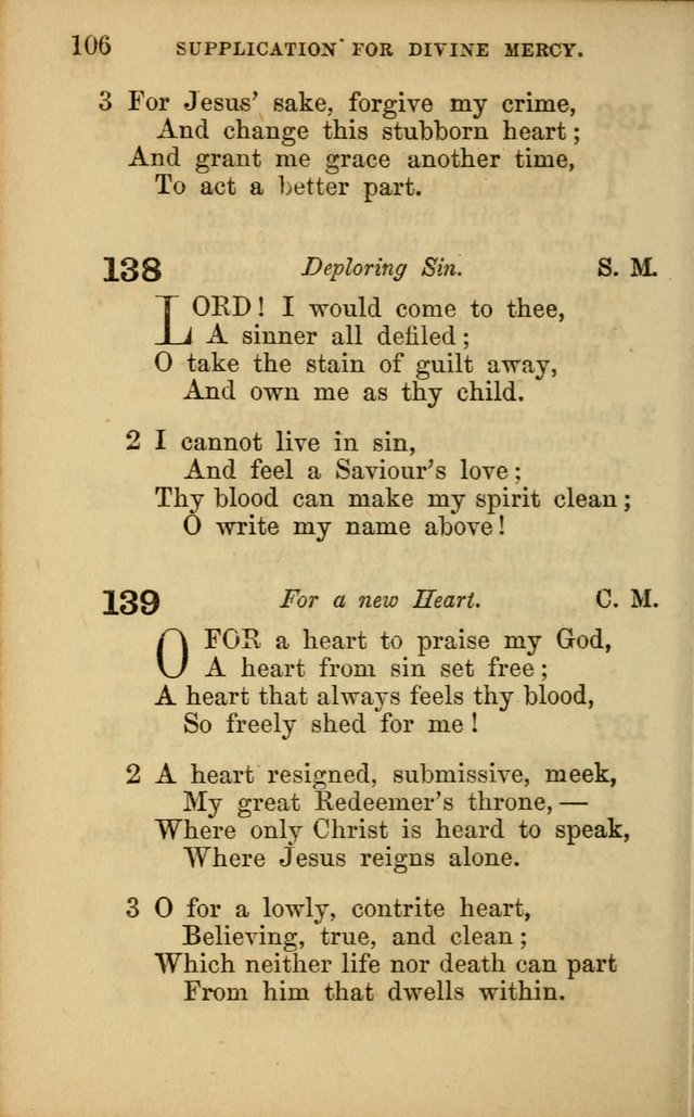 Hymns for Sunday Schools page 106