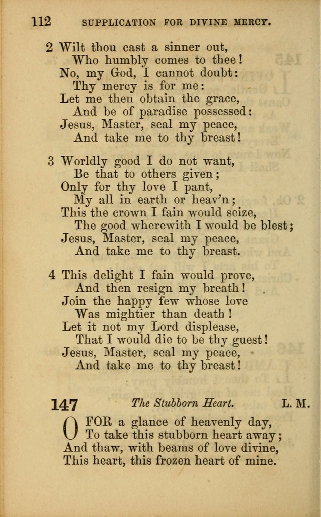 Hymns for Sunday Schools page 112