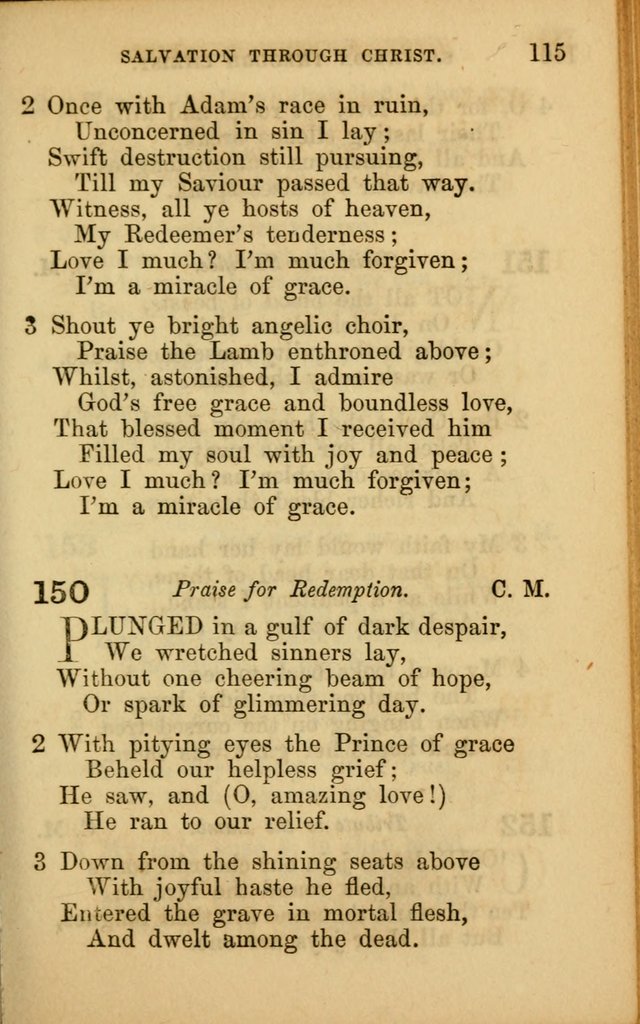 Hymns for Sunday Schools page 115