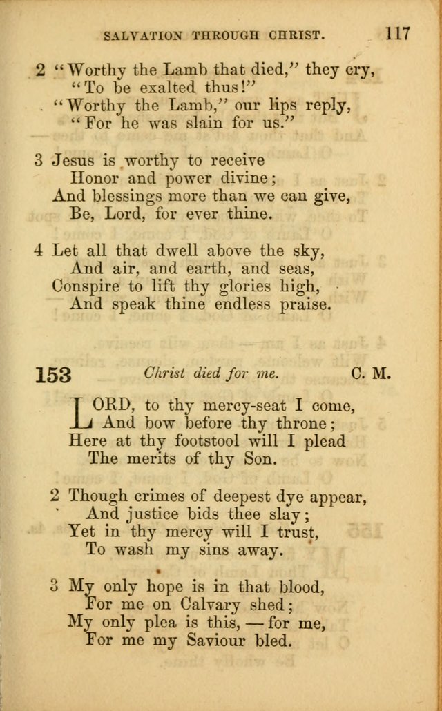 Hymns for Sunday Schools page 117