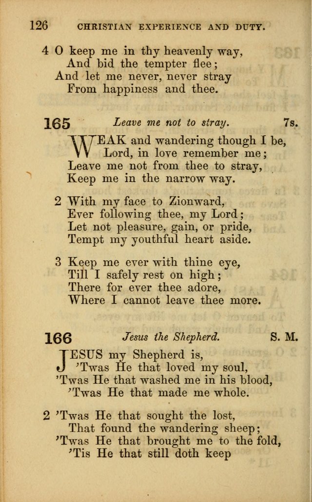 Hymns for Sunday Schools page 126