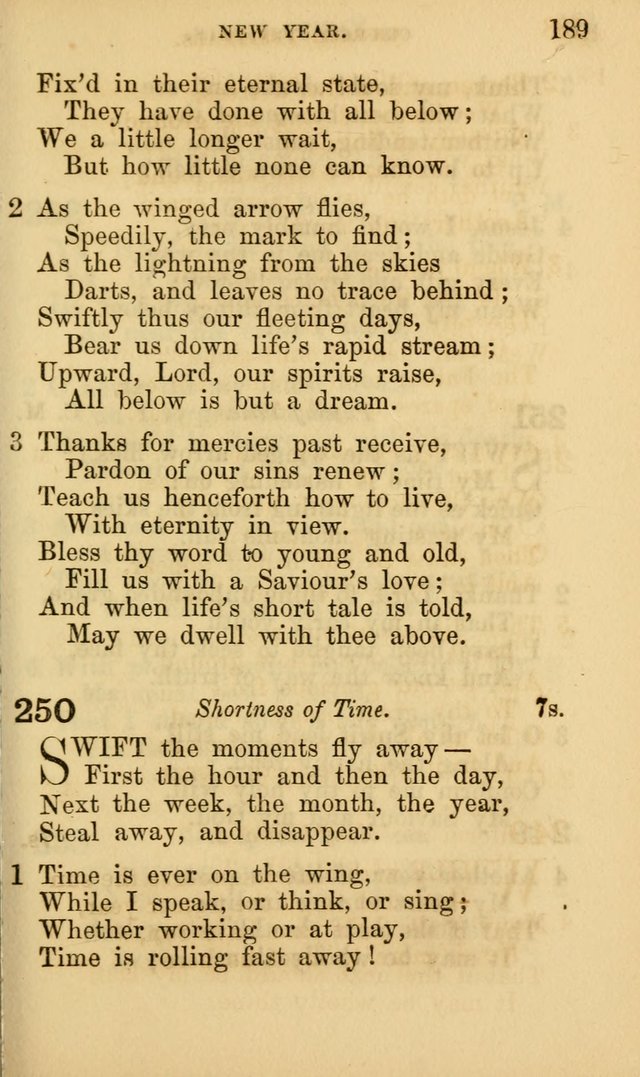 Hymns for Sunday Schools page 189