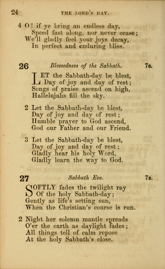 Hymns for Sunday Schools page 24