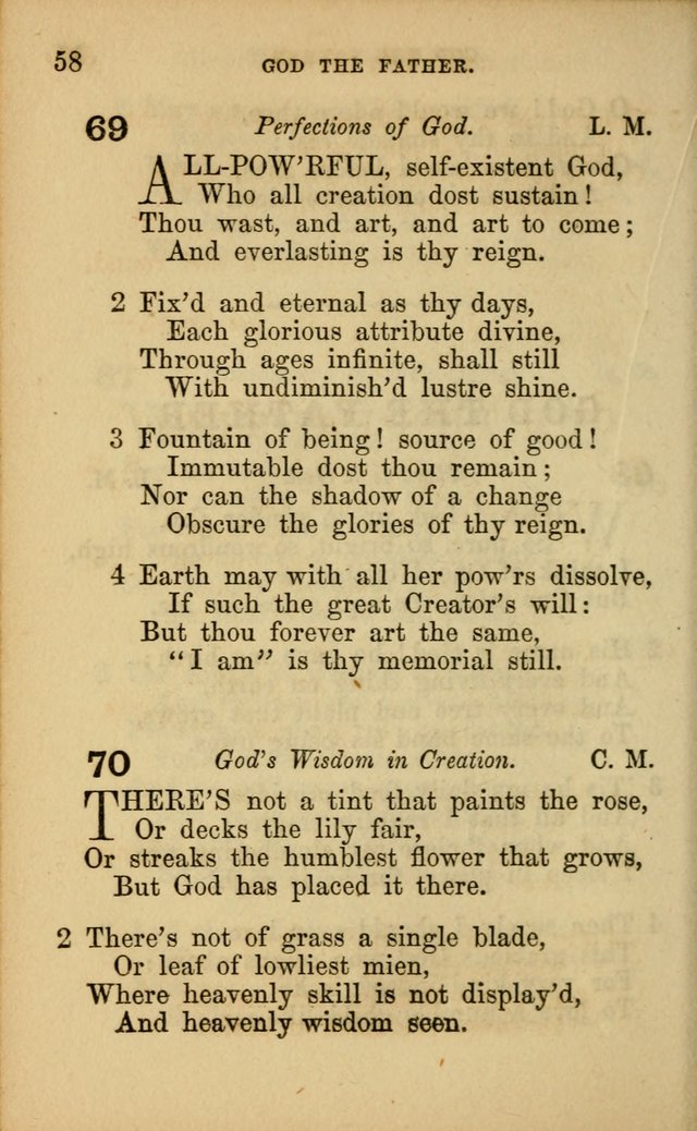 Hymns for Sunday Schools page 58