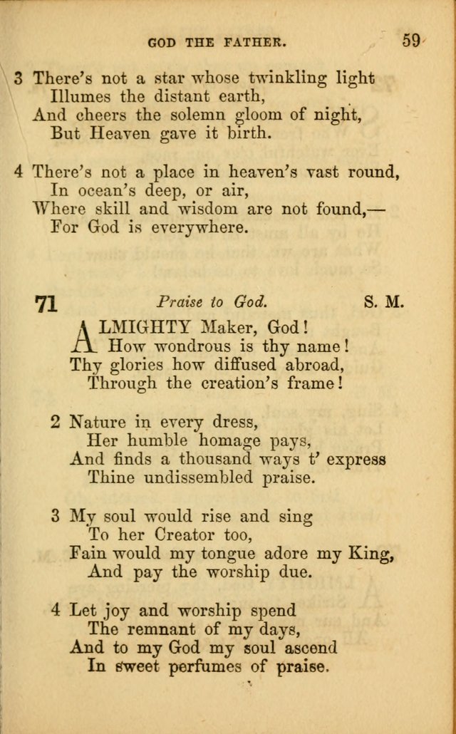 Hymns for Sunday Schools page 59